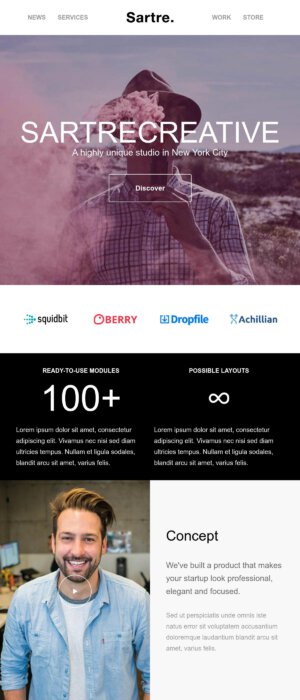 Satre Email Template