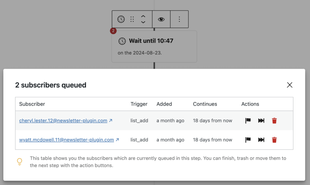 workflow queue inspector