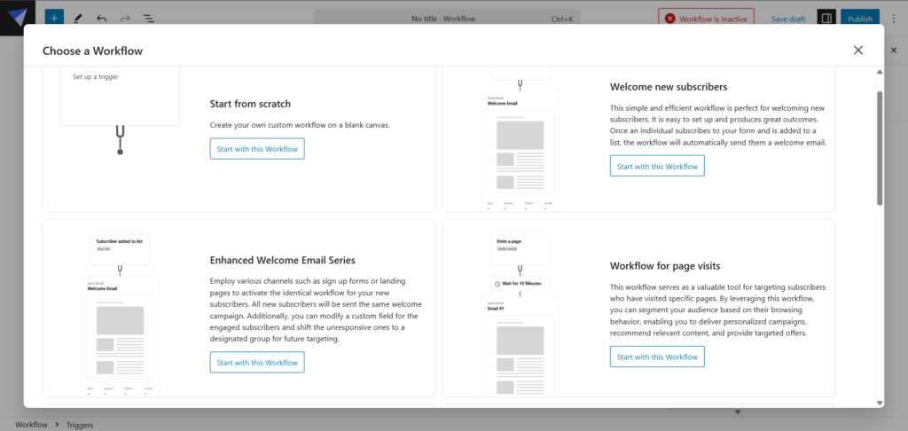 mailster email automations